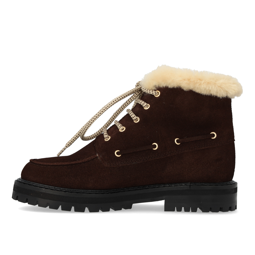 Winterstiefel mit Pelzbesatz