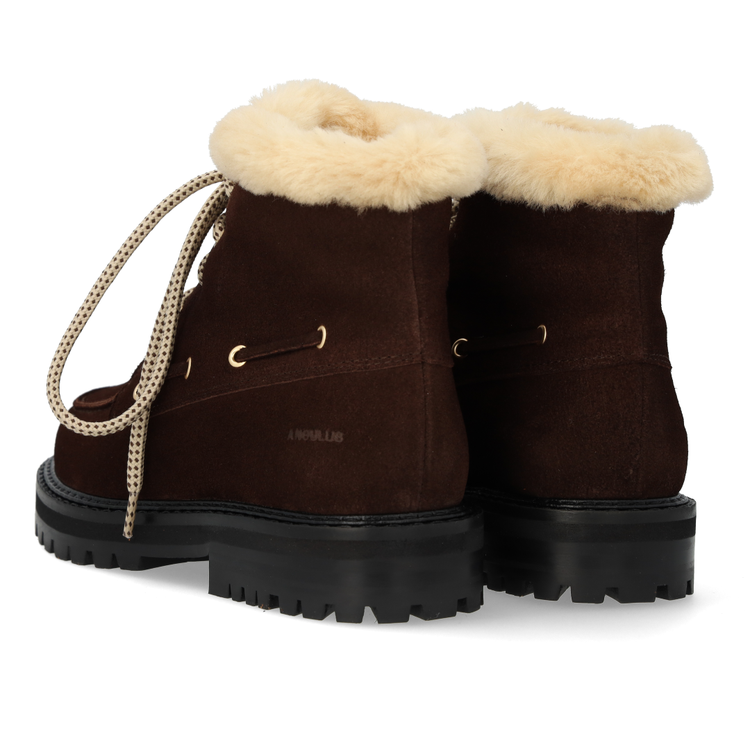 Winterstiefel mit Pelzbesatz