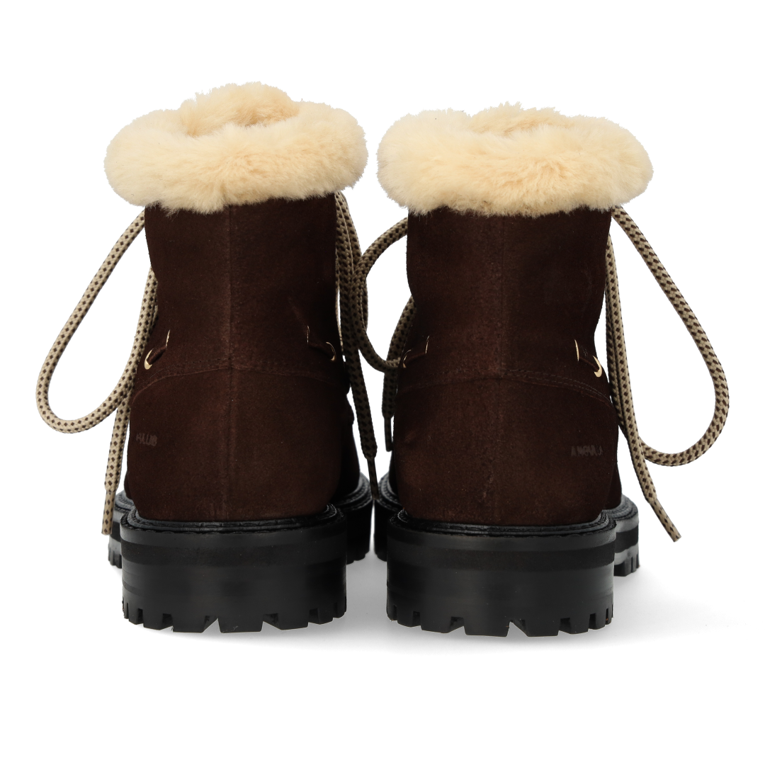 Winterstiefel mit Pelzbesatz