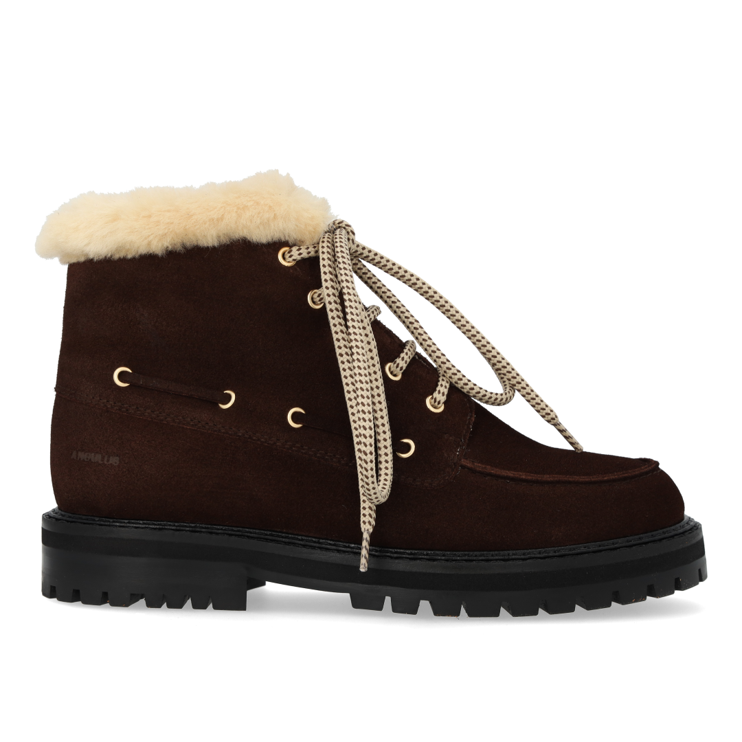 Winterstiefel mit Pelzbesatz